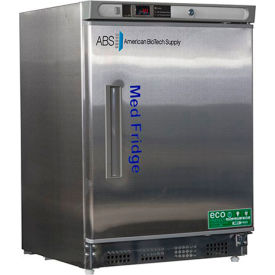 Premier Pharmacy/Vaccine Built-In Undercounter Stainless Steel Refrigerator, 4.5 Cu.Ft.