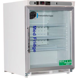 Premier Pharmacy/Vaccine Built-In Undercounter Refrigerator, 4.6 Cu.Ft., Glass Door