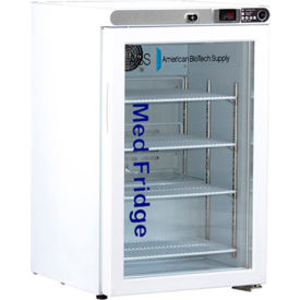 Pharmacy/Vaccine Undercounter Refrigerator, 2.5 Cu. Ft., Freestanding, Glass Door