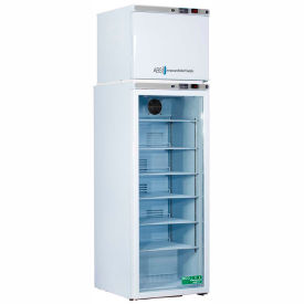 American Biotech Supply 12.2 Cu. Ft. Solid/Glass Refrigerator & Freezer Combination