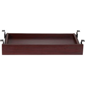 Mahogany Laminate Universal Center Drawer, 25.6"W x 15.1"D x 3.6"H