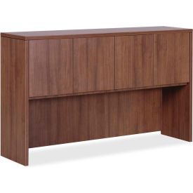Hutch with Doors - 59" x 14.8" x 36" - Walnut