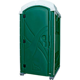 Portable Restroom, Green 47"L x 43"W x 92"H