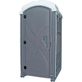 Portable Restroom, Gray 47"L x 43"W x 92"H