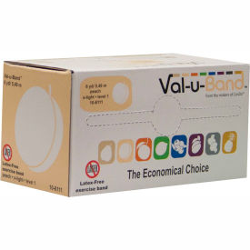 Latex Free Exercise Band, Peach - Level 1, 6 Yard Roll/Box