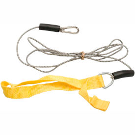 Bungee Exercise Cord with Attachments, 7' Cord, Yellow