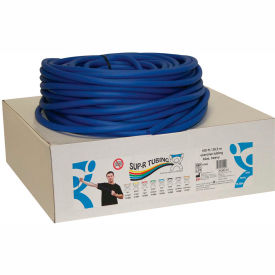 Latex Free Exercise Tubing, Blue, 100' Roll/Box