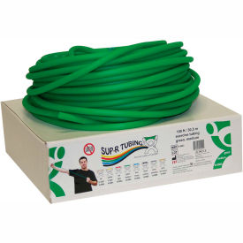 Latex Free Exercise Tubing, Green, 100' Roll/Box