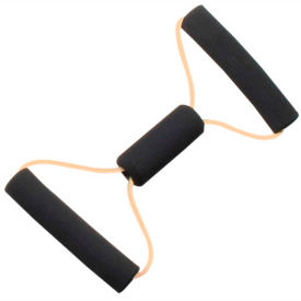 BowTie Tubing Exerciser, Tan, 14"