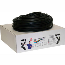 Latex Free Exercise Tubing, Black, 100' Roll/Box
