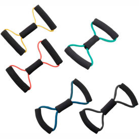 BowTie Tubing Exerciser, 14", 5 Color Set