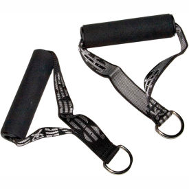 Exercise Band Handles with D-Ring, 10 Pairs