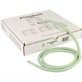 Latex Exercise Tubing, Silver, 25' Roll/Box