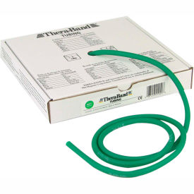 Latex Exercise Tubing, Green, 25' Roll/Box