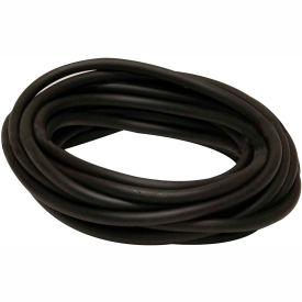 Latex Free Exercise Tubing, Black, 25' Roll/Bag
