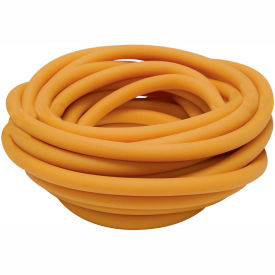 Latex Free Exercise Tubing, Gold, 25' Roll/Bag