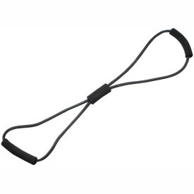 BowTie Tubing Exerciser, Black, 30"