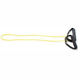 Exercise Tubing with Handles, Yellow, 48"