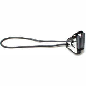 Exercise Tubing with Handles, Black, 36"