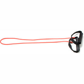 Exercise Tubing with Handles, Red, 48"