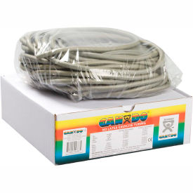 Latex-Free Exercise Tubing, Silver, 100' Roll/Box