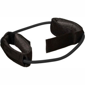 Tubing with Cuff Exerciser, 35" Circumference, Black