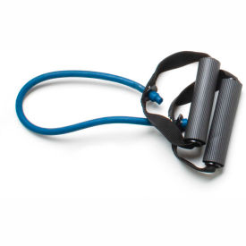 Exercise Tubing with Handles, Blue, 18"