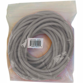 Low Powder Exercise Tubing, Silver, 25'/Bag