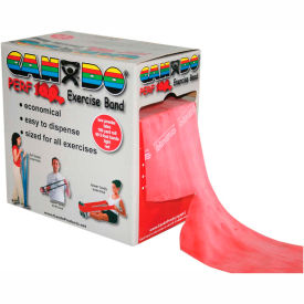 Exercise Band, Red, 100 yd Roll, 1 Roll/Box