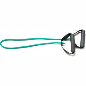 Exercise Tubing with Handles, Green, 36"