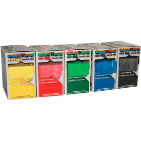 Perf 100 Low Powder Exercise Band, 100 yd Rolls, 5 Color Set