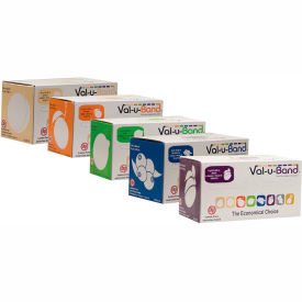 Latex Free Exercise Band, 6 Yard Roll/Box, 5 Color Set
