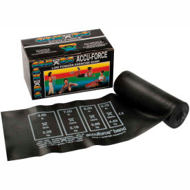 AccuForce Exercise Band, Black, 6 Yard Roll