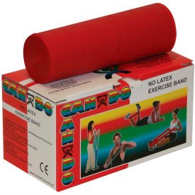 Latex-Free Exercise Band, Red, 6 Yard Roll
