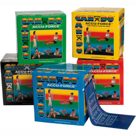 AccuForce Exercise Band, 50 Yard Roll, 5 Color Set