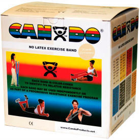 Latex-Free Exercise Band, Tan, 25 Yard Roll, 1 Roll/Box