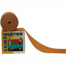 Latex-Free Exercise Band, Gold, 50 Yard Roll, 1 Roll/Box