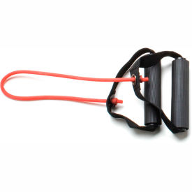 Exercise Tubing with Handles, Red, 18"