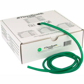 Latex Exercise Tubing, Green, 100' Roll/Box