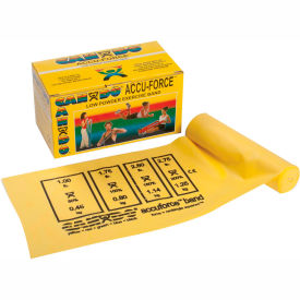 AccuForce Exercise Band, Yellow, 6 Yard Roll