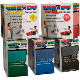 Latex Free Exercise Band, 100 Yard Rolls, 5 Color Set