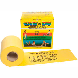 AccuForce Exercise Band, Yellow, 50 Yard Roll