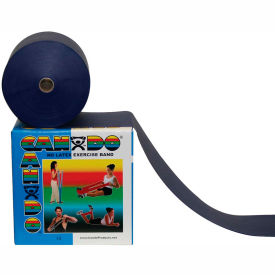 Latex-Free Exercise Band, Blue, 50 Yard Roll, 1 Roll/Box