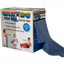 Perf 100 Latex Free Exercise Band, Blue, 100 Yard Roll, 1 Roll/Box