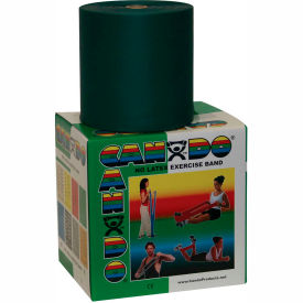 Latex-Free Exercise Band, Green, 50 Yard Roll, 1 Roll/Box