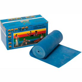 Low Powder Exercise Band, Blue, 6 Yard Roll, 1 Roll/Box