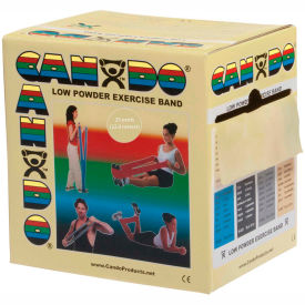 Low Powder Exercise Band, Tan, 25 Yard Roll, 1 Roll/Box