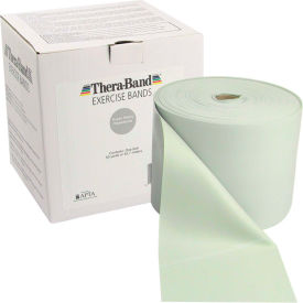 Latex Exercise Band, Silver, 50 Yard Roll/Box