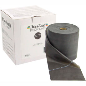 Latex Exercise Band, Black, 50 Yard Roll/Box