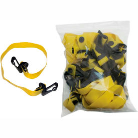 Adjustable Exercise Band, X-Light, Yellow, 10 Each